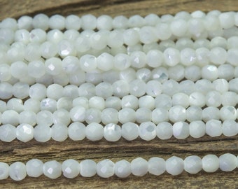Natural White Mother of Pearl Shell Beads Rondelle Heart Oval Round Freshwater Shell Beads for DIY Jewelry Making Bracelet 15 inches from Crystal - price 10.64