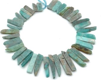 Russian amazonite slab graduation necklace - natural red carnelian jewelry beads - material for necklace   -15inch