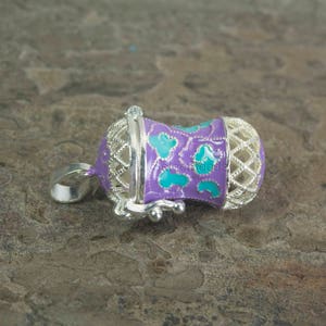 filigree enamel lockets - silver pendant locket - jewelry supplies lockets - diffuser locket supplies - silver plated brass lockets - 2pcs