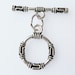 Sterling Silver Toggle Clasp - 925 OT Clasp - Necklace Clasps ...