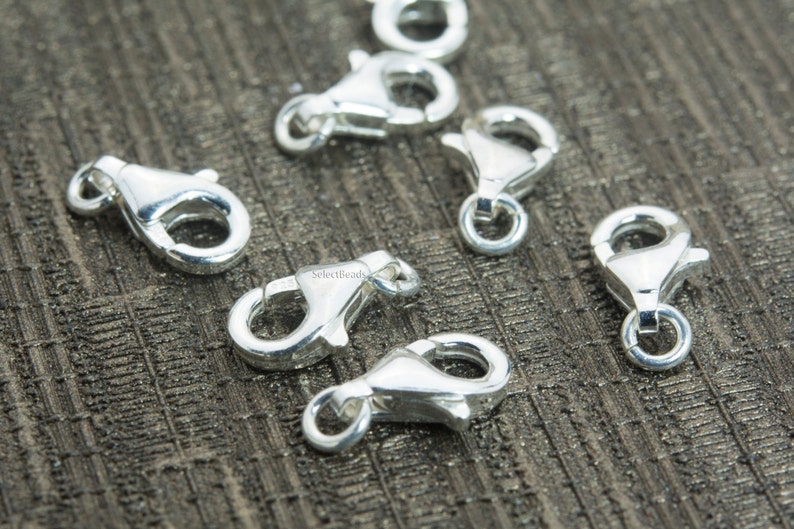 Lobster Claw Clasp Lobster Claw Necklace Clasp Sterling Etsy