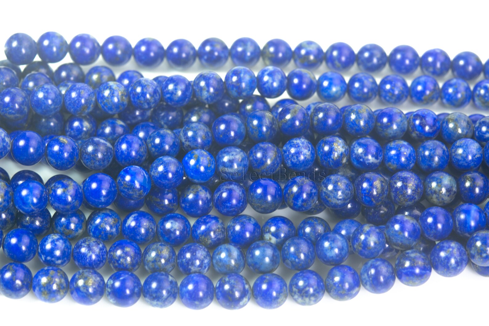 Natural Blue Lapis Lazulie Beads Lapis Lazuli Gemstone Etsy