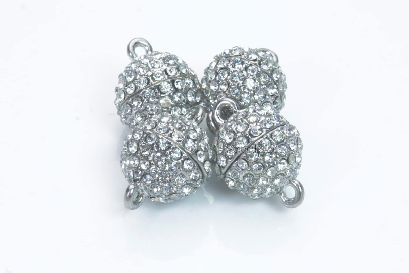 Crystal Rhinestone Clasps Jewelry Clasps Findings Etsy