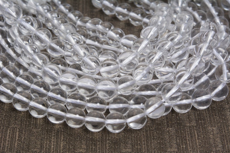 Top Quality Clear Quartz Beads Natural Crystal Quartz Etsy