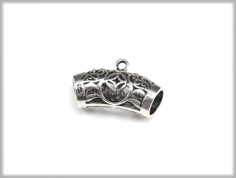 Sterling Silver Bails Pendant Bail Jewelry Bails for Etsy