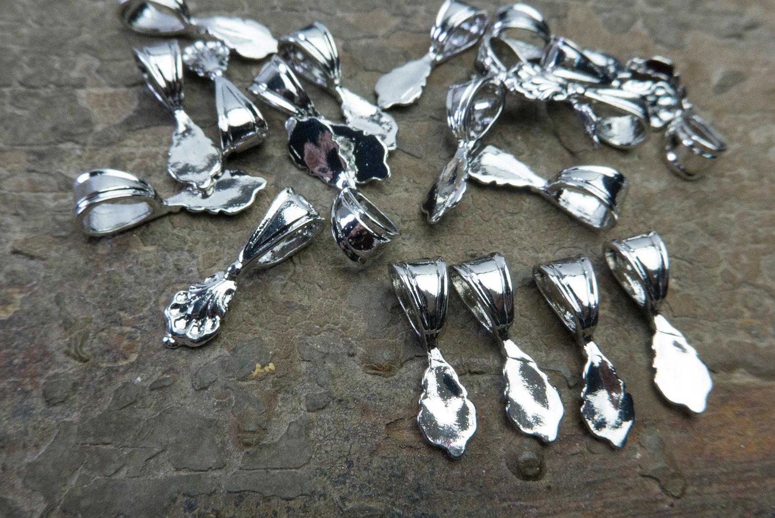Glue on Jewelry Bails Bails for Pendants Wholesale Jewelry Etsy