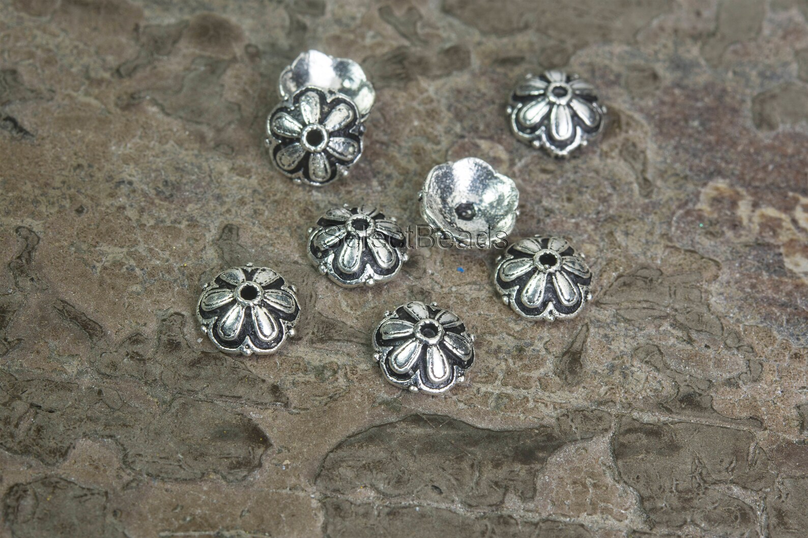 Sterling Silver Bracelet End Caps Silver Beading Supplies Etsy