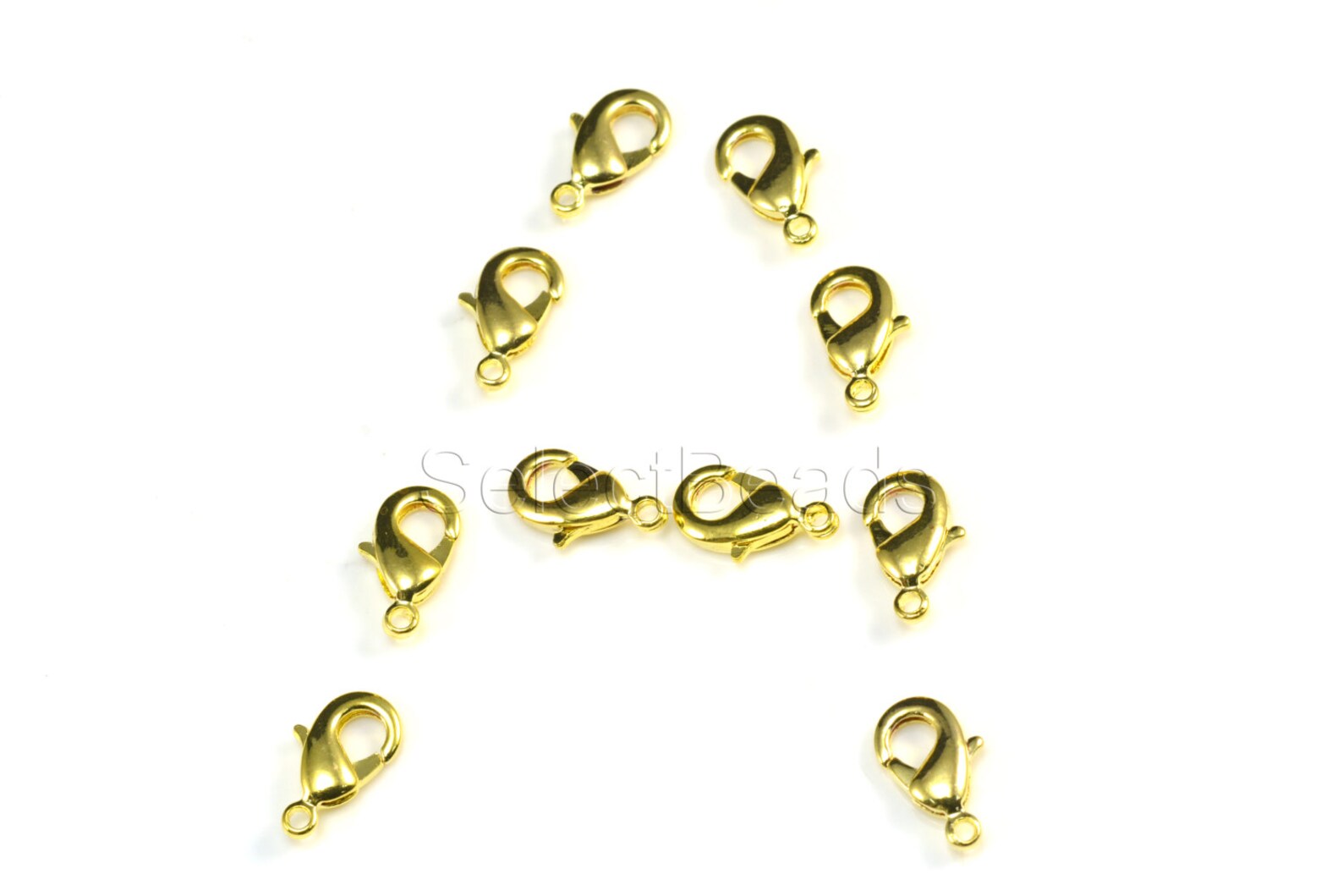 Golden Lobster Claw Clasps Clasps for Jewelry Making Charm Etsy