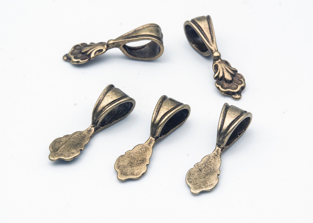 Glue on Jewelry Bails Bails for Pendants Wholesale Jewelry Etsy