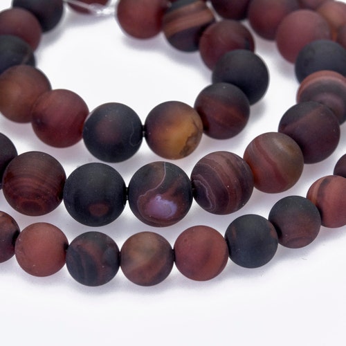 Matte Dream Agate Beads Wholesale Gemstone Beads Beads and Etsy