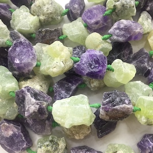 natural gemstone raw chunky pendant beads - purple gemstone rought stone - beading nuggets - jewelry making gemstone - nuggets beads