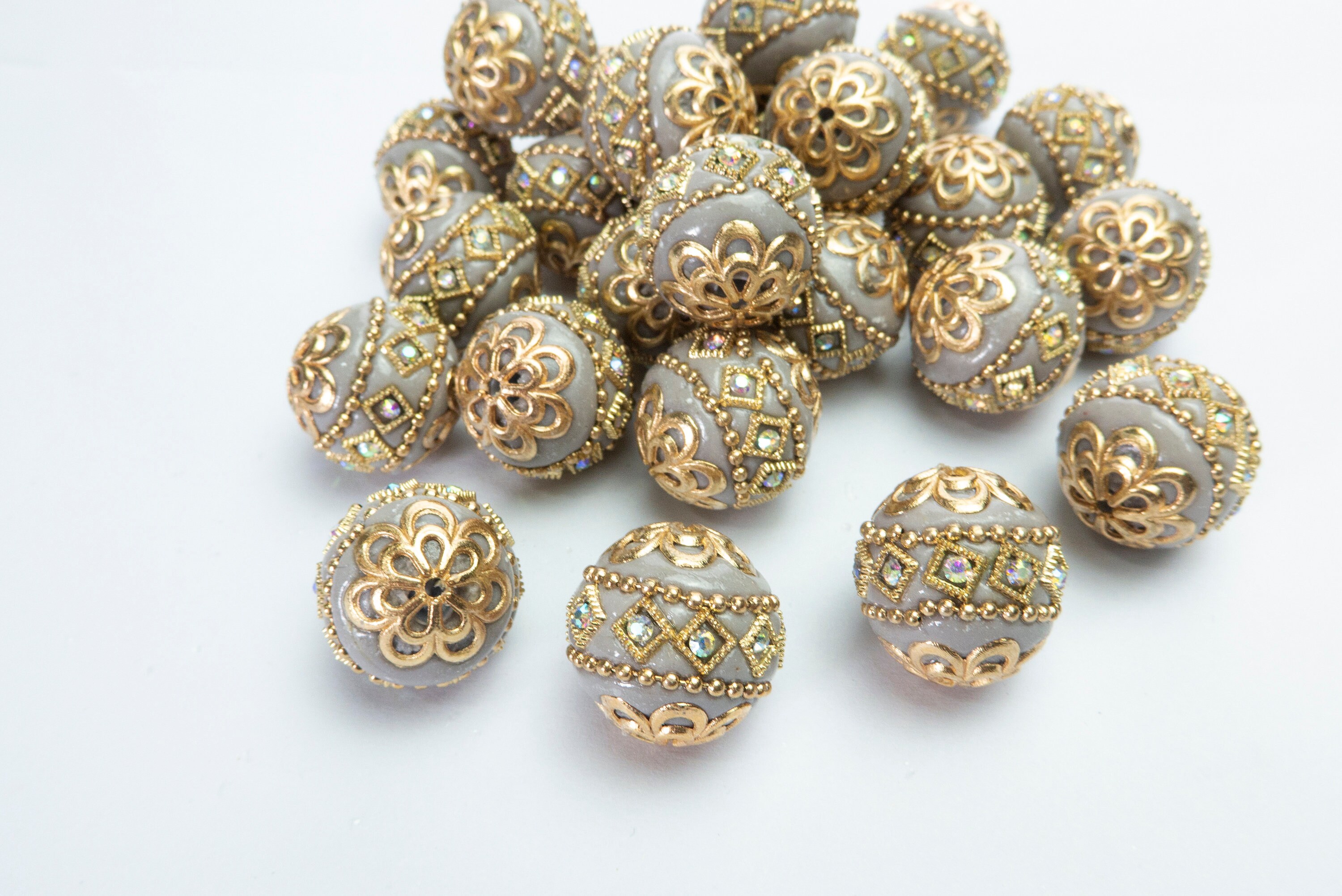 Clay beads wholesale beading supplies necklace making Etsy