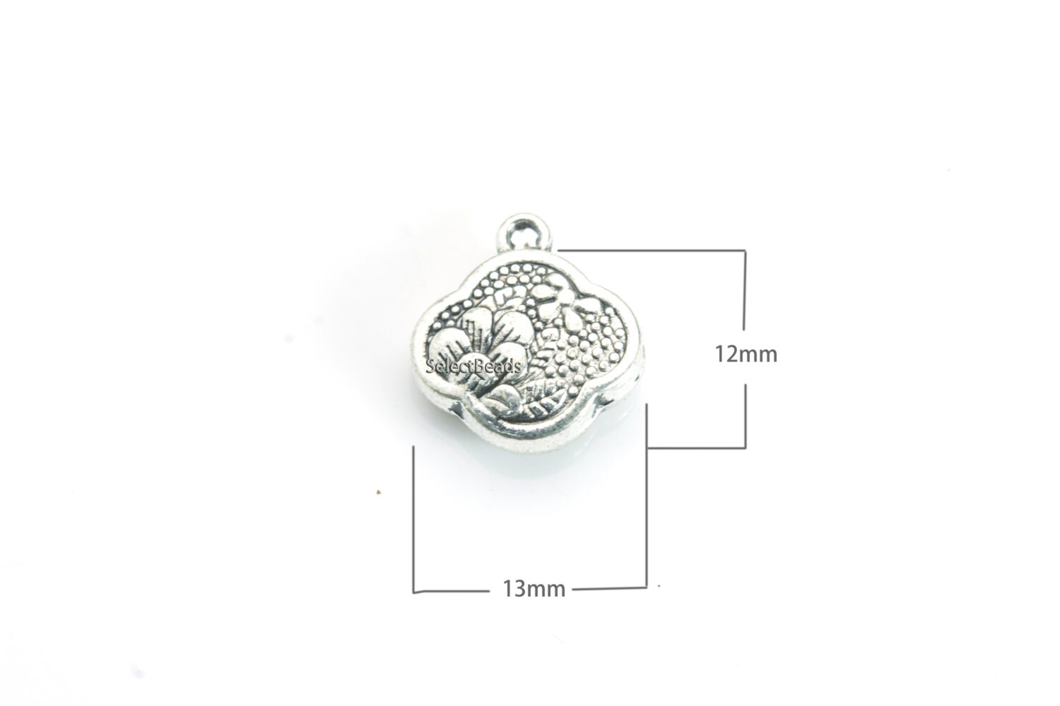 Tibetan Silver Style Lock Charms Antique Silver Longevity - Etsy