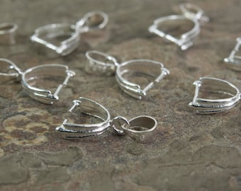 silberfarbener Anhänger mit echtem Silber - Echt Sterling Silber Kugeln - Für Kettenanhänger geeignet