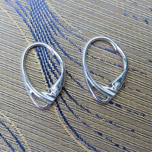 sterling silver lever back earwires - 925 genuine silver ear hook - beading supplies - jewelry supplies - sterling silver findings - 5pairs