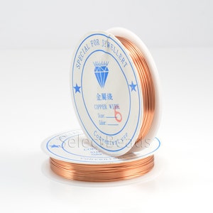 Brass Wire, Metal Wire, Copper Wire, 23gauge/0.6mm Wire, Jewelry Wire