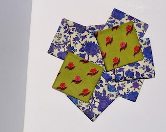 JAPANESE STYLE square fabric COASTER