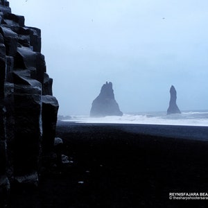 Iceland Black Sand in a Bottle Reynisfjara