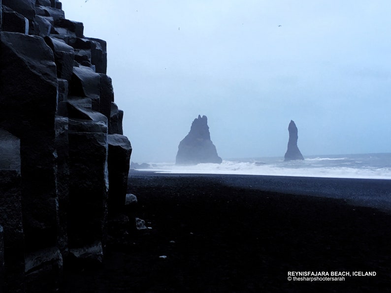 Iceland Black Sand in a Bottle Reynisfjara