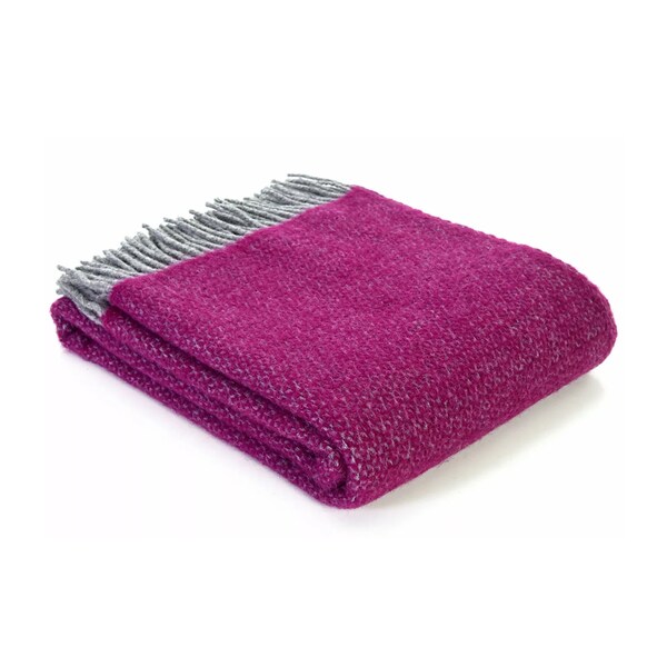 Purple Throw Blanket Etsy UK