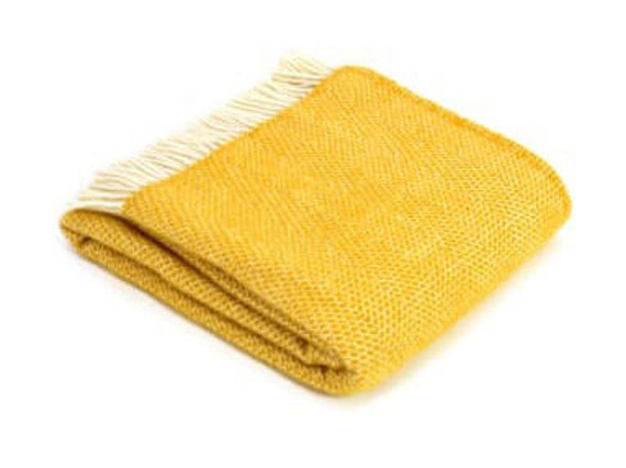 yellow throw blanket canada