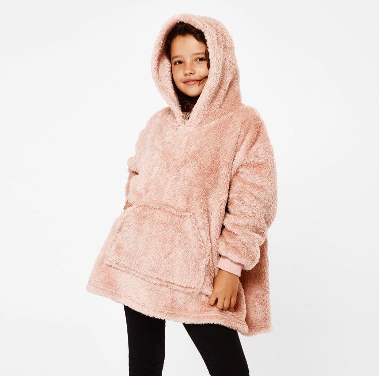 soft pink hoodies