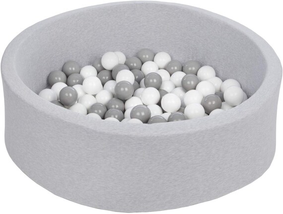 soft grey ball pit