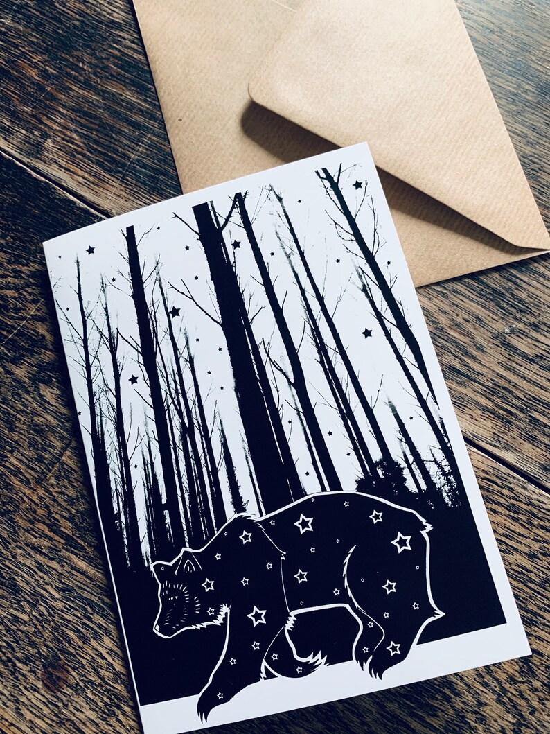 Spirit Bear : illustrated greeting card image 3