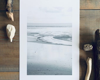 Sandscape : A4 giclée art print, matte finish / landscape photography / Tyrella