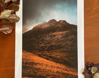 The Slopes of Slieve Binnian : A3 giclée art print, satin finish / County Down / Northern Ireland