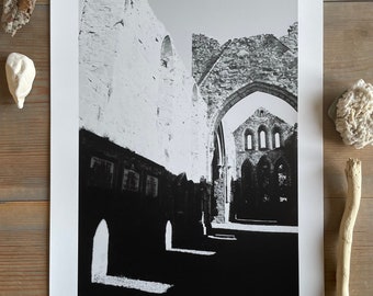 Afternoon Shadows : A3 giclée art print, matte finish / County Down, Northern Ireland