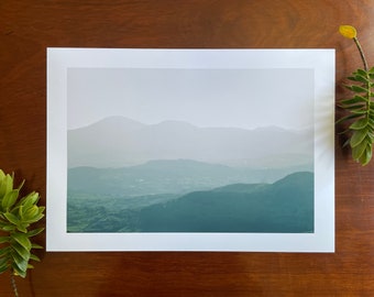 Mourne Magic - the Mournes from Slieve Croob : A3 giclée art print, satin finish / County Down, Northern Ireland / AONB