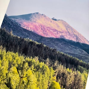 Slieve Binnian In The Summer Sun / Northern Irish artist / area of outstanding natural beauty image 2