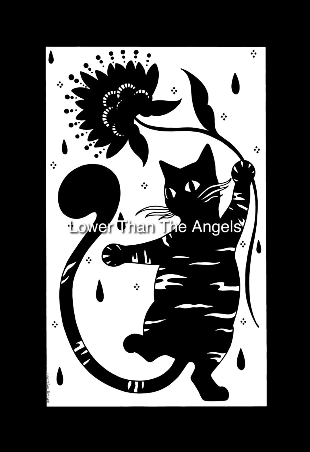 Le Chat Qui Danse impresión giclée Etsy España