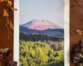 Slieve Binnian In The Summer Sun / Northern Irish artist / area of outstanding natural beauty