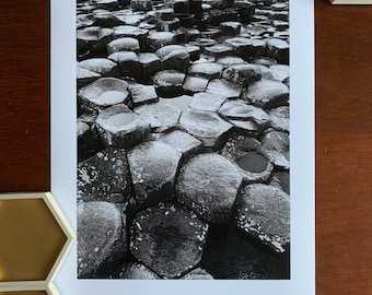 Basalt : A3 giclée art print, satin finish