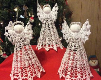 Crochet Angel Tree Topper