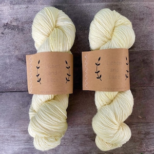 Buttercup  ~ Lichen and Lace Hand Dyed Yarn