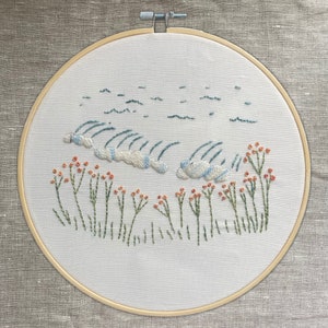 Teal Tide Embroidery Kit image 1