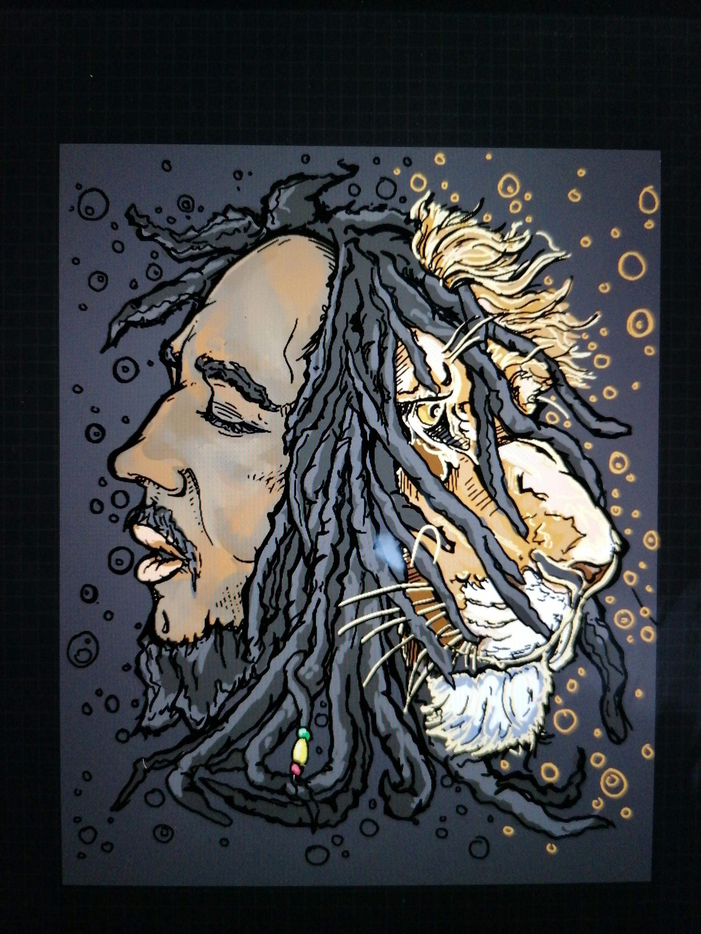 Bob Marley X Lion - Etsy