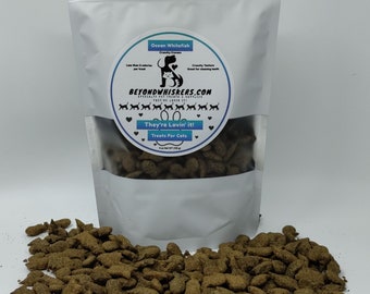 All-natural Cat treats, Limited-ingredient Cat food, Ocean Whitefish cat treats, Crunchy cat treats, Cat food, Fish cat treats,