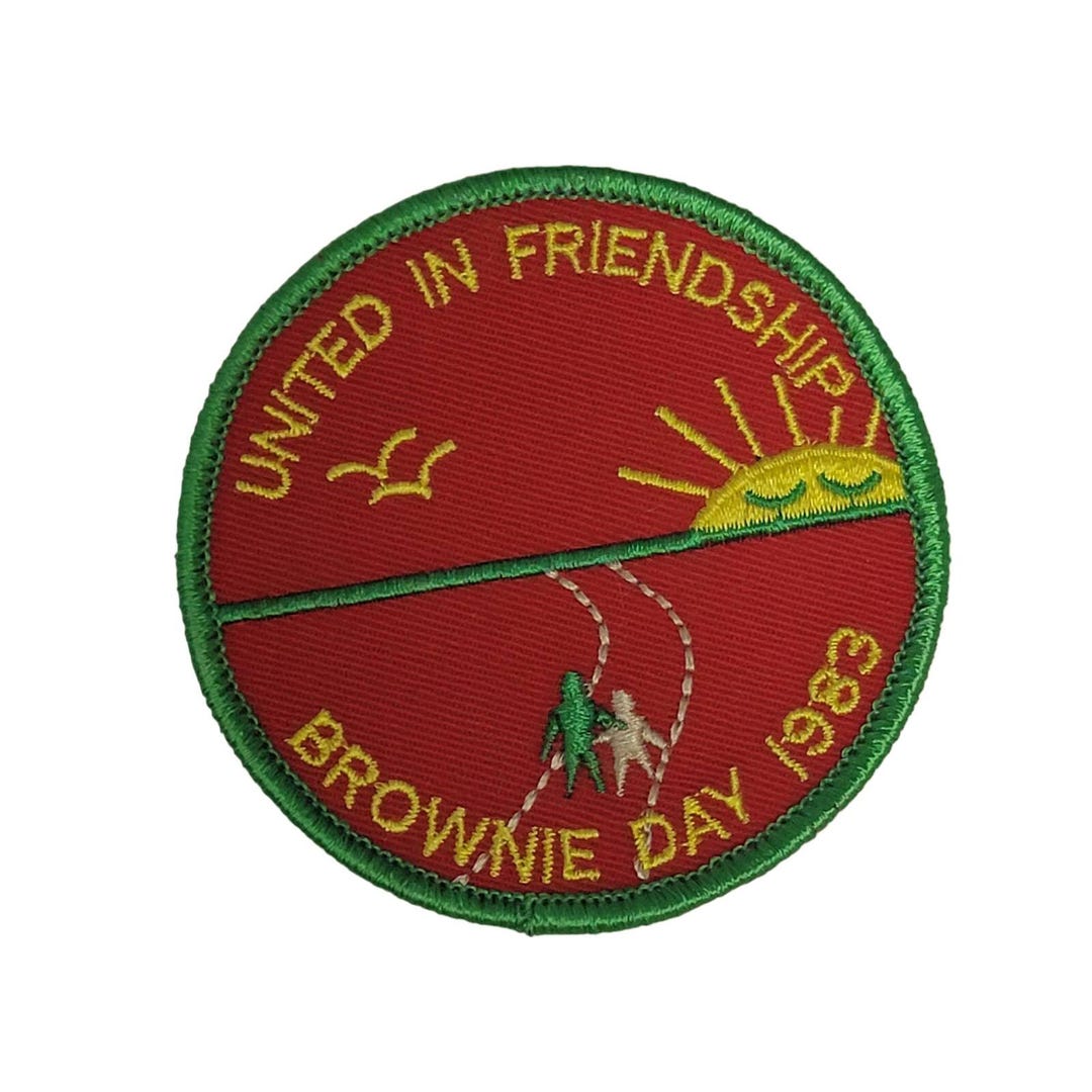Girl Scout Friendship Patch, 1983 - Etsy