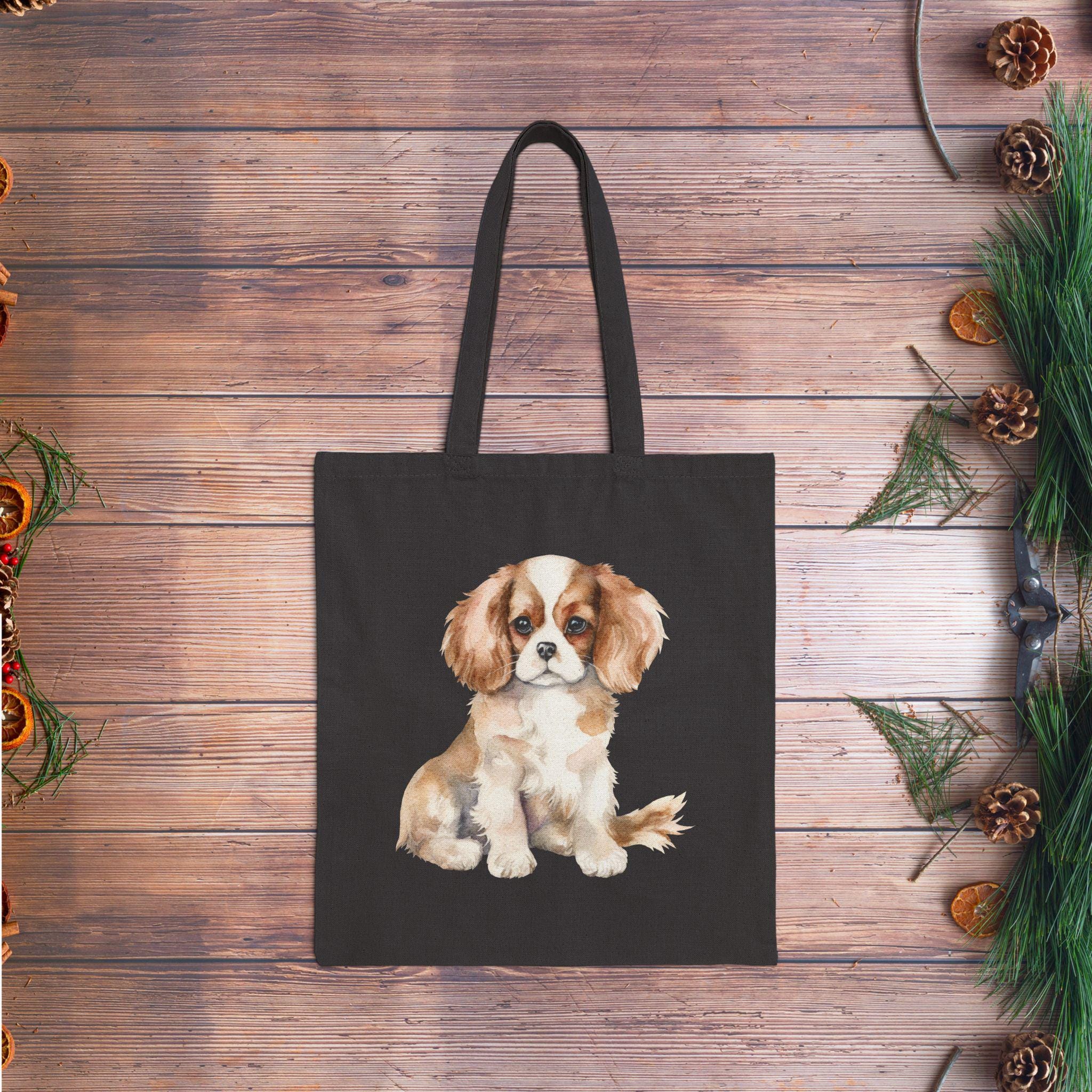 321 Daily Bag Cavalier King Charles Spaniel Holding Daisy