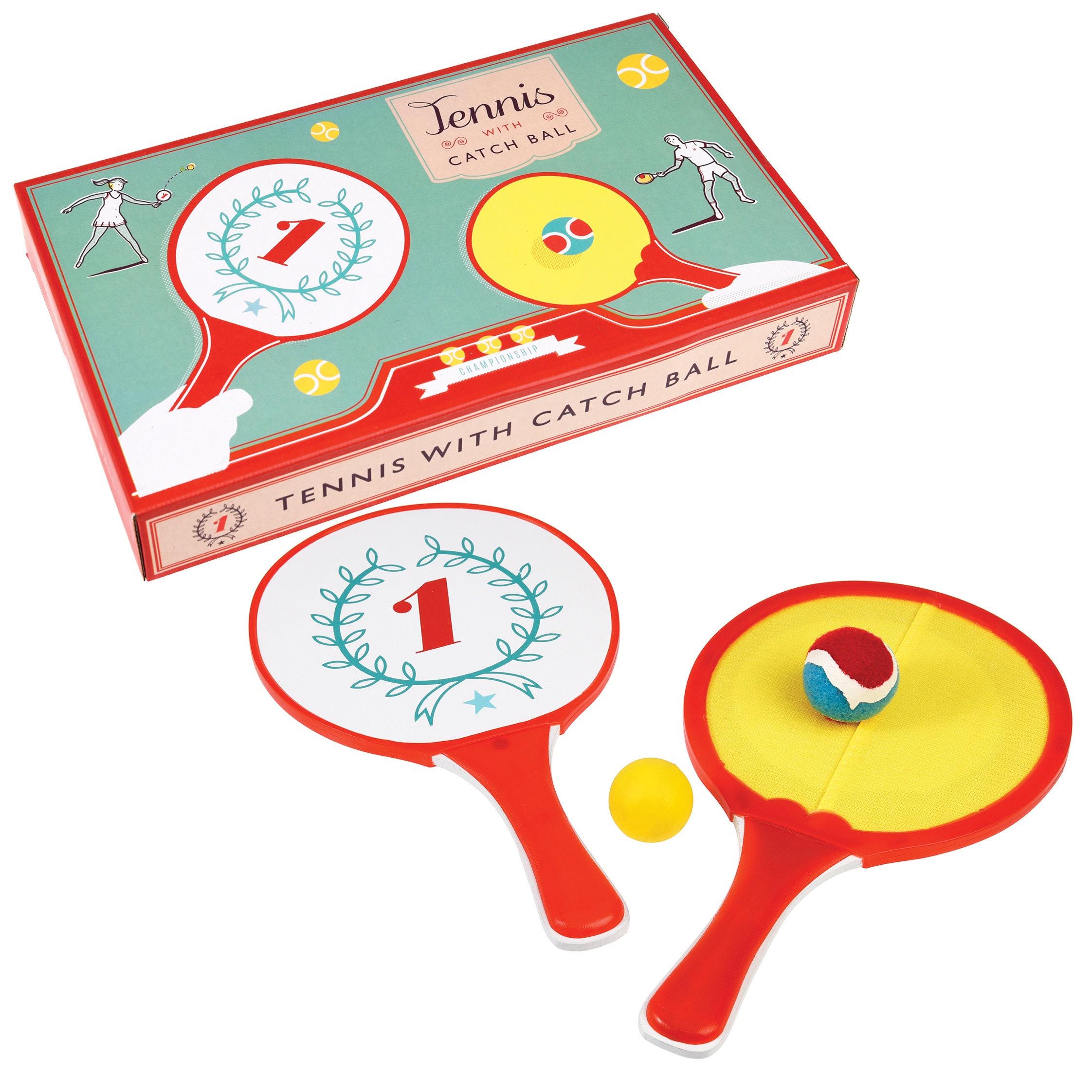 Double Sided Kids Tennis Racquets and Velcro Bats - Etsy