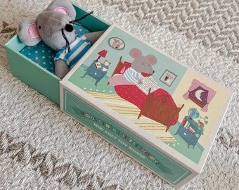 Matchbox Soft Toys - Mouse, Sausage Dog or Dolly in a Matchbox  -  Toddler Birthday Present, Kid's Toys, 1, 2, 3 Year Old Birthday Gifts