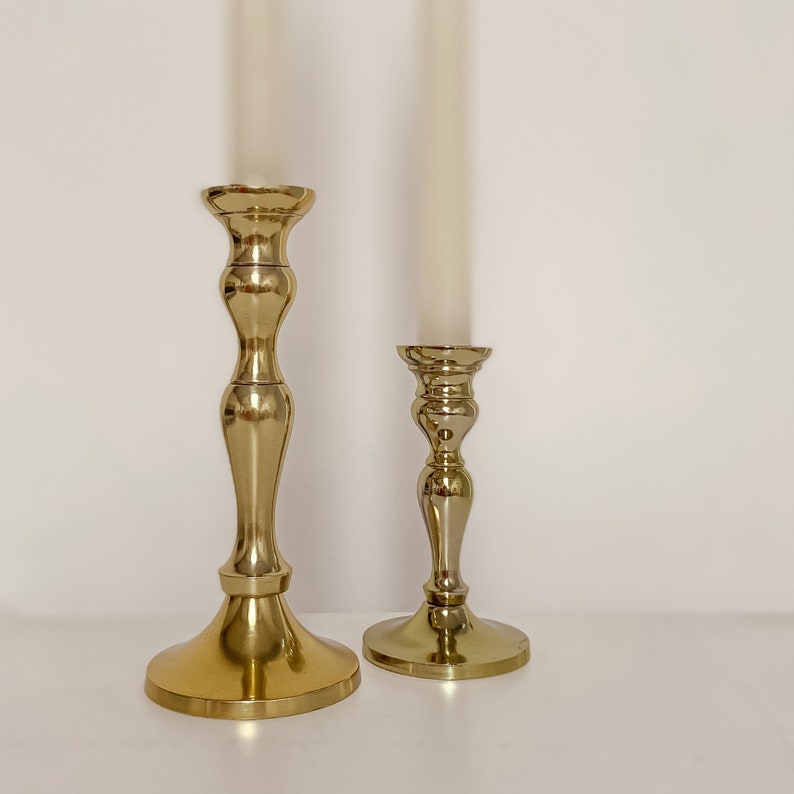 Gold Candlesticks – Set Of 2 – The Wedding of My Dreams