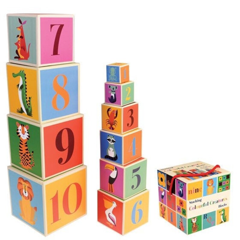 Large Stacking Toy Blocks for Babies & Toddlers 0 3 Years. Etsy UK