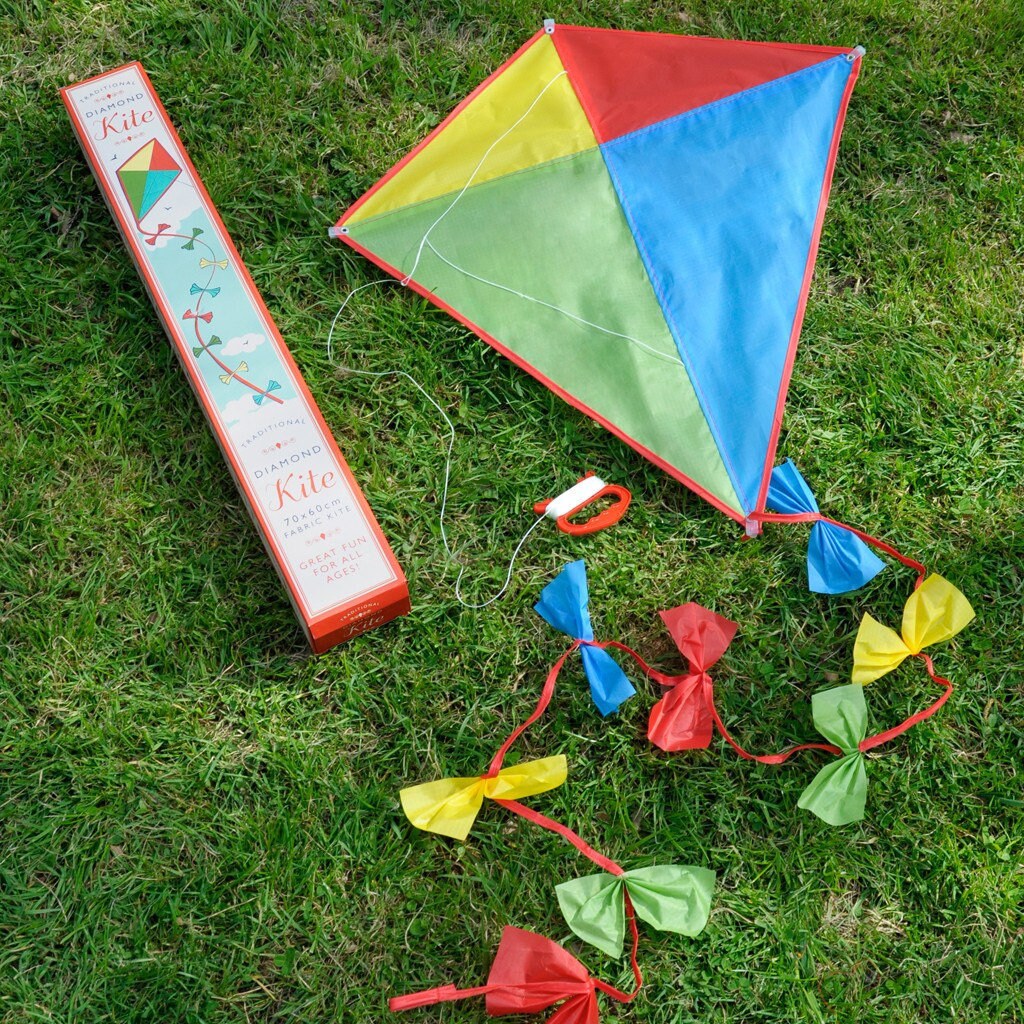 Children's Traditional Kite Traditional Outdoor Kids Etsy