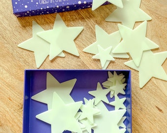 Glow in The Dark Stars, Children's Bedroom -  Birthday Gift, Space theme bedroom