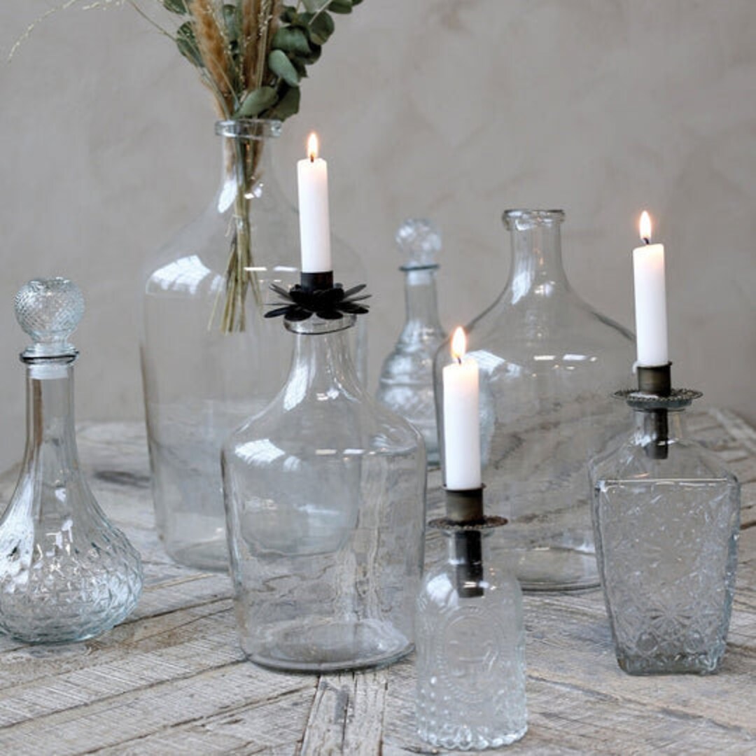 Brass Candle Holder for Bottles Turn Any Bottle Into A Candle Holder